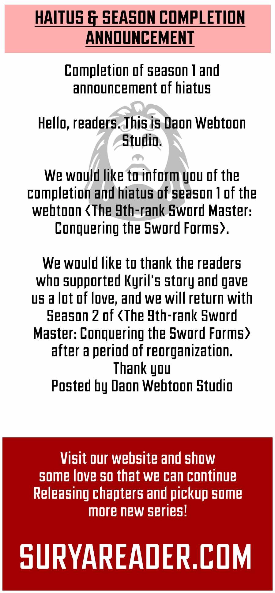 9th Class Sword Master: The Guardian of the Sword Chapter 40.5 1